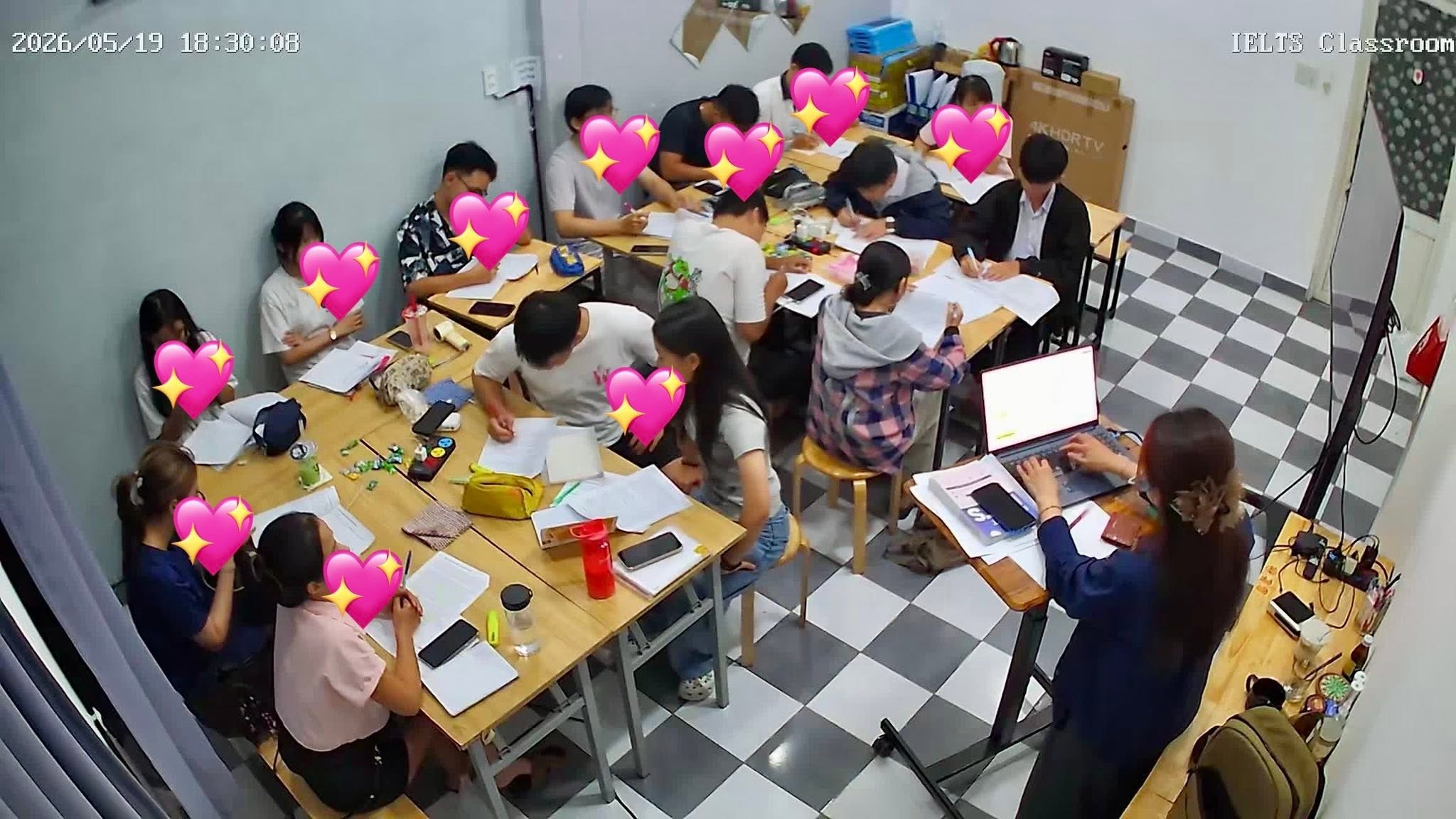 Lớp học IELTS CARA tháng 5/2026